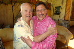In the picture: Lou Tice and Maxim Behar, Seattle, 2011